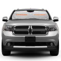 Ipick Image For Hemi Logo Universal Fit One-piece Easy Folding Silver Reflective Fabric Windshield Sun Shade Size 75 X 37 5 