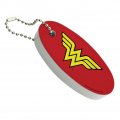 Graphics More Wonder Woman Classic Logo Floating Keychain Oval Foam Fishing Boat Buoy Key Float