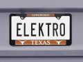University Of Texas Longhorn Black License Plate Frame
