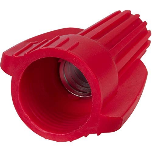 Morris Products Winged Twist Connectors A For Connecting Electril Wiring Flame Retardant Housing Heavy Duty Red Max 5 12 Min 3