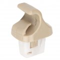 Qiilu Sun Visor Hook Clip Replacement Accessory Fit For Nissan Murano 2003-2007