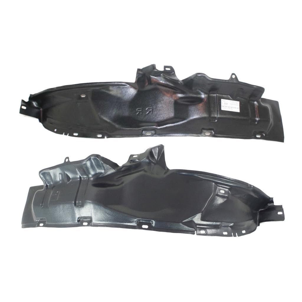 Front Fender Liners For Nissan Pathfinder 1999 2000 2001 2002 2003 2004 Driver And Passenger Side Rear Section Pair Replacement
