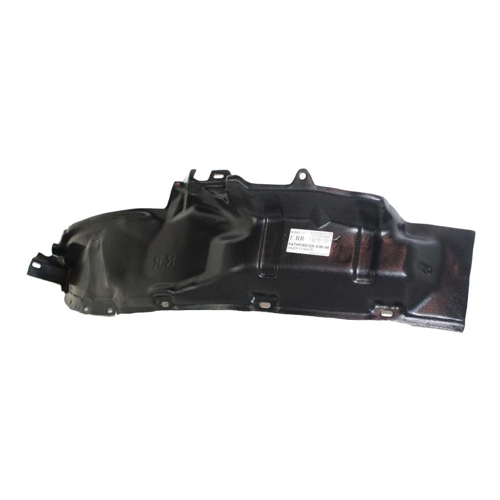 Front Fender Liners For Nissan Pathfinder 1999 2000 2001 2002 2003 2004 Driver And Passenger Side Rear Section Pair Replacement