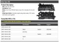 Valve Cover Kit Front And Rear With Pcv Seals Compatible 2007-2008 Infiniti G35 3 5l V6