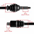 Caltric Rear Left And Right Cv Joint Axle Compatible With Polaris Sportsman 450 2016-2020