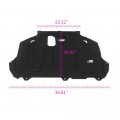 G-plus Front Splash Shield Under Engine Radiator Cover Compatible For Ford C-max 2013-2018 Focus 2012-2018 Transit 2014-2017