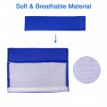 X Autohaux 4pcs Universal Blue Car Safety Seat Belt Pads Cover With Soft Polyester Fiber Auto Seatbelt Shoulder Pad For More