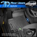 Cartist Custom Fit For Floor Mats 2014-2019 Kia Soul Not Hybrid All Weather Liners Front 2nd Row Tpe Waterproof