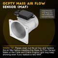 Ocpty Mass Air Flow Sensor Ford F57f12b579ba Meter Fits 1995-2000d Ranger 4 0l Mazda 000 1998 For Mercury Mountaineer 4