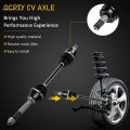 Ocpty Cv Joint Half Axle Drive Shaft Assembly Compatible With 2005-2018 For Kawasaki Mule 610 Sx Front Left Right 59266-0039