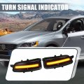 X Autohaux 1 Pair Side Wing Mirror Turn Signal Light For Volvo S80 2007-2013 C30