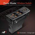 A-premium Master Power Window Switch Compatible With Bmw X5 E53 Series 2001-2006 Sport Utility Front Left Driver Side Replace