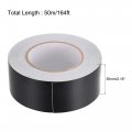 Uxcell Aluminum Foil Tape Black Matte Non Reflective 55mmx50m 164ft For Hvac Sealing Patching Hot And Blocking Light