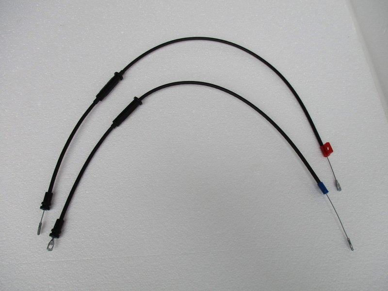 1989-96 Corvette Convertible Decklid Release Cables Pair
