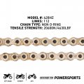 Niche Drive Sprocket Chain Combo For Kawasaki Ke100 Front 14 Rear 46 Tooth 428hz Standard 112 Links