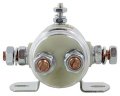 New Solenoid 2 Pack 12v 5 Terminal Compatible With Warn Winch Motors Continuous Duty Grounded Spdt Flat Mount Copper Contacts