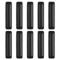 10pcs 3 4 In X Galvanized Male Threaded Pipes Black Pre Cut Plumbing Pipe Fittings For Diy Furniture Shelving And Home 
