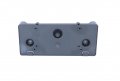 Carpartsdepot Front License Plate Bracket Tag Holder Textured Black Plastic For Explorer 2016 2017 Fit Fb5z17a385aa 
