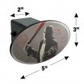 Friday The 13th Jason Character Oval Tow Trailer Hitch Cover Plug Insert