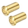 2pcs 14mm 0 55 Door Latch Dust Protector 304 Stainless Steel Dust-proof Security Sliding Lock Inserts Barrel Bolt Accessories 