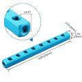 Baomain Manifold Block Pneumatic 8 Way 11 Port 1 4 Pt Threaded Ports Quick Connect Air Hose Inline