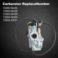 Lt50 Carburetor Air Filter Box Fuel Valve Petcock With Spark Plug For Suzuki Atv Quadmaster 50 Lt-a50 2002-2005 Alt50 1983-1984