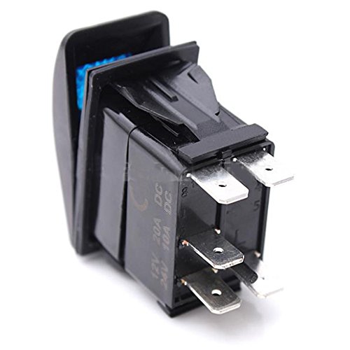 E Support Car Blue Led Fog Light Toggle Switch