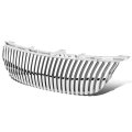 Auto Dynasty Compatible With Gs Vertical Fence Front Bumper Grille Grill Metallic S190 