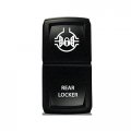 Ch4x4 Rocker Switch V2 Rear Locker Symbol Blue Led