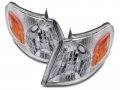 Headlightsdepot Chrome Housing Park Lights For Chevrolet Oldsmobile Pontiac Montana Silhouette Trans Sport Venture Includes 