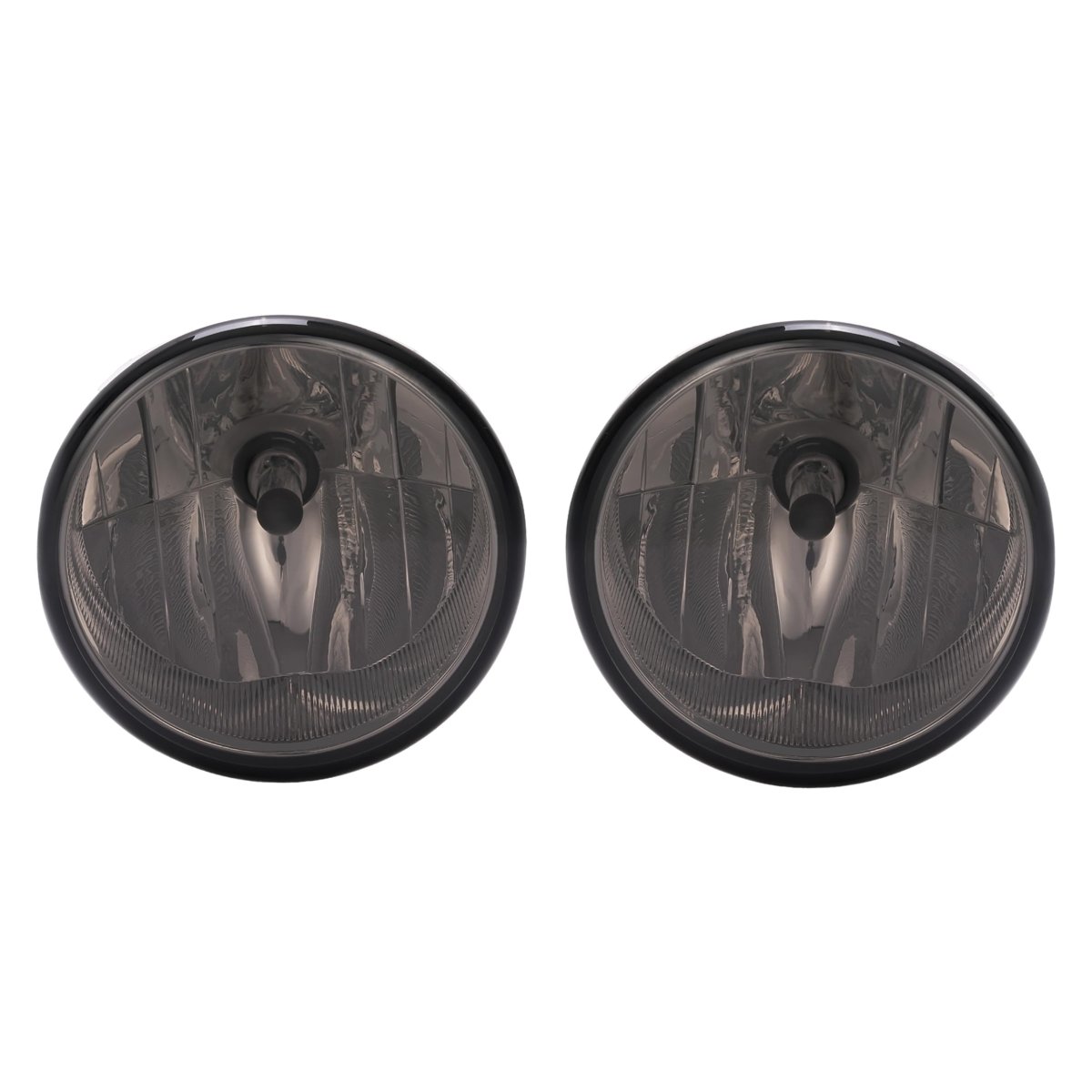 Fog Light Assemblies For 2006-2014 Ford F-150 And 2006-2010 Lincoln Mark Lt Smoke Lens Halogen Lamps Pair Of Driver Passenger