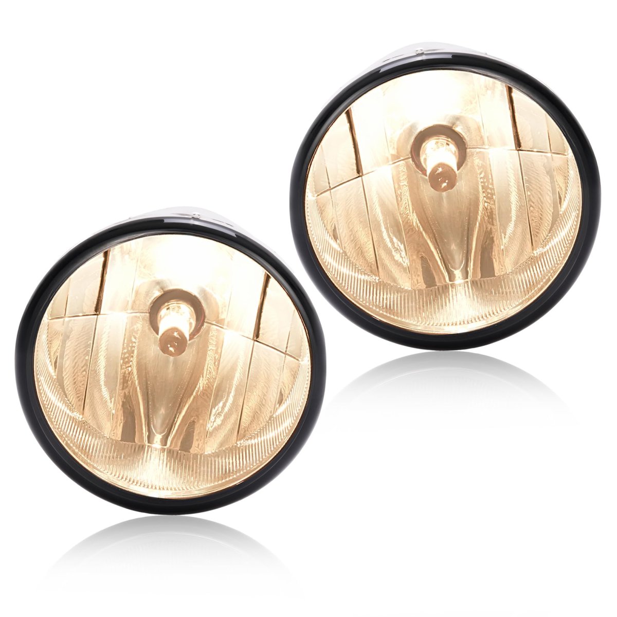 Fog Light Assemblies For 2006-2014 Ford F-150 And 2006-2010 Lincoln Mark Lt Smoke Lens Halogen Lamps Pair Of Driver Passenger