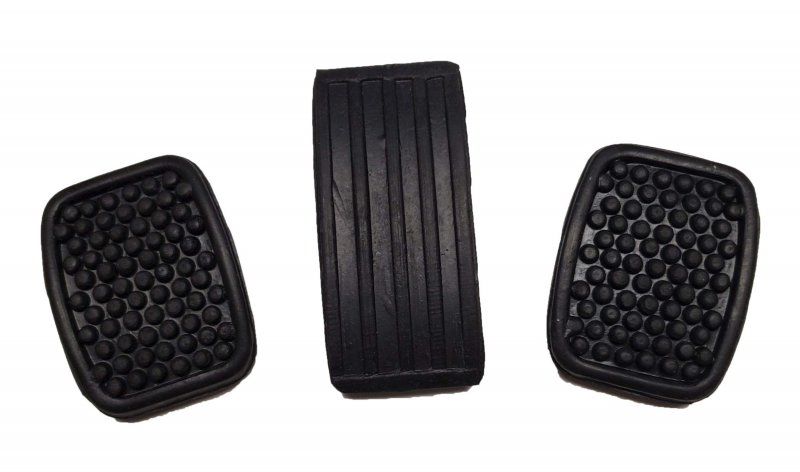 Accelerator Clutch And Brake Pedal Rubber Covers For Suzuki Samurai 1985 To 1995 Sj410 1980 1984 Direct Replacement Set