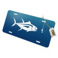 Graphics More Tuna Fish Fishing Fisherman Novelty Metal Vanity Tag License Plate