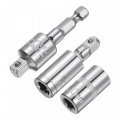Socket Accessory Set 10mm Shallow 360a Rotatable Hex Shank Impact Driver Adaptor Universal Joints With 1 4 Drive