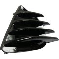 Bumper Cover Grille Passenger Side Outer For Toyota Corolla 2017 2018 2019 Se Xse 50th Special Edition Black Replacement 