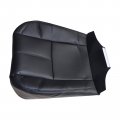 Secosautoparts Driver Foam Cushion  Passenger Side Bottom Leather Seat Cover Black Fit For Chevrolet Silverado Gmc Sierra Tahoe