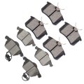 Brake Pad Sets 8pcs For Audi A4 1999-2004 For Quattro 2002-2004 A6 2000-2002 2004 S6 2002-2003 Volkswagen Passat 2000-2005 D840 