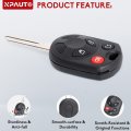 Npauto Key Fob Replacement For Ford Expedition Fusion Escape Focus Edge Explorer Flex Mustang Taurus Lincoln Navigator Mkx