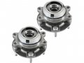 Front Wheel Hub Bearing Assembly Kit 2 Piece Compatible With007-2012 Nissan Altima 2 5l 4-cylinder