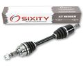 Sixity Xt Front Left Axle For Honda Trx500 Foreman 2005-2007 Fpe 2a A 4x4 