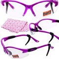 Cougar Safety Glasses Hot Pink Clear Lens Global Vision 
