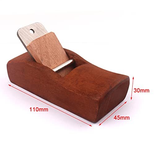 Atoplee Wood Hand Planes Mini And Portableworking Edge Trimming Plane For Rounding Corner With 1 Planer Blade Wood Fixer