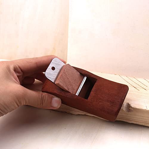 Atoplee Wood Hand Planes Mini And Portableworking Edge Trimming Plane For Rounding Corner With 1 Planer Blade Wood Fixer