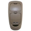 Brock Replacement Overhead Roof Ceiling Console Parchment Tan For 2002-2004 F250 F350 F450 Super Duty Pickup Truck 