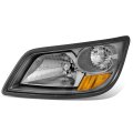 Auto Dynasty Headlight Assembly For 2006-2019 Hino 145 165 185 258 268 338 258alp 258lp 268a 338ct Driver Left Side Halogen 