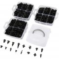Aintier Car Plastic Clips Mixed Push Retainer 620 Pcs With Fasteners Removal Tool Universal