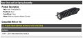 Rear Strut And Coil Spring Assembly Compatible With 1999-2001 Mercedes-benz Ml430 Without Spare Wheel Carrier