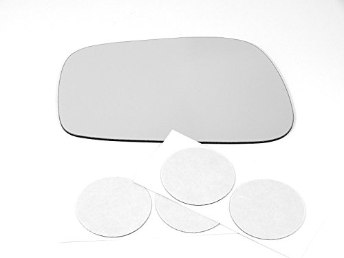 Driver Side Mirror Glass Lens For 2003 To 2008 Toyota Corolla Matrix And Pontiac Vibe Flat With Adhesive 7 0625 In Diagonal
