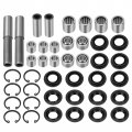 Front Uppper Lower A Arm Bearing Seal Shaft Rebuild Repair Kit 2 Side For Kawasaki Brute Force 650 4x4i 2006-2013 750 2005-2011